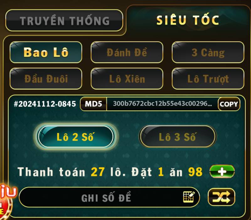 Hiểu Rõ Các Loại Hình Cược Trong Lô Đề Siêu Tốc