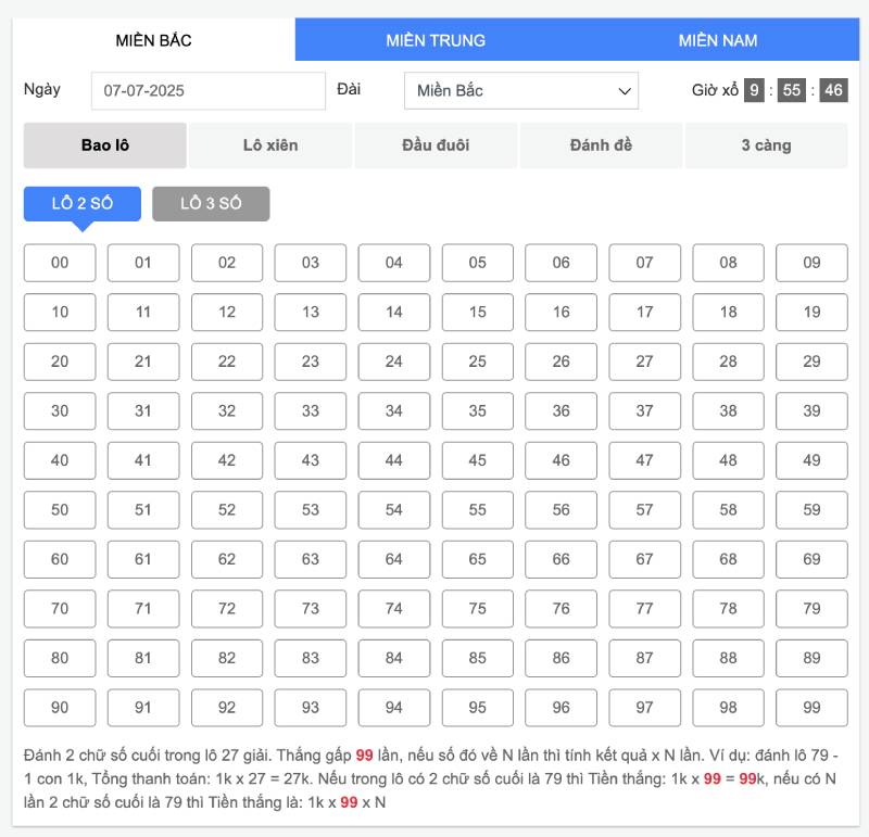 Đánh đề online cần đầu óc tỉnh táo hơn ngoài đời