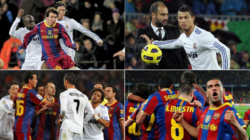 Trận siêu kinh điển: Barcelona vs Real Madrid – 5-0 tháng 11 năm 2010